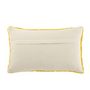 Voir la diapositive 2 : Paris Prix Coussin Déco Tufté Soleil  Polly  30x50cm Jaune