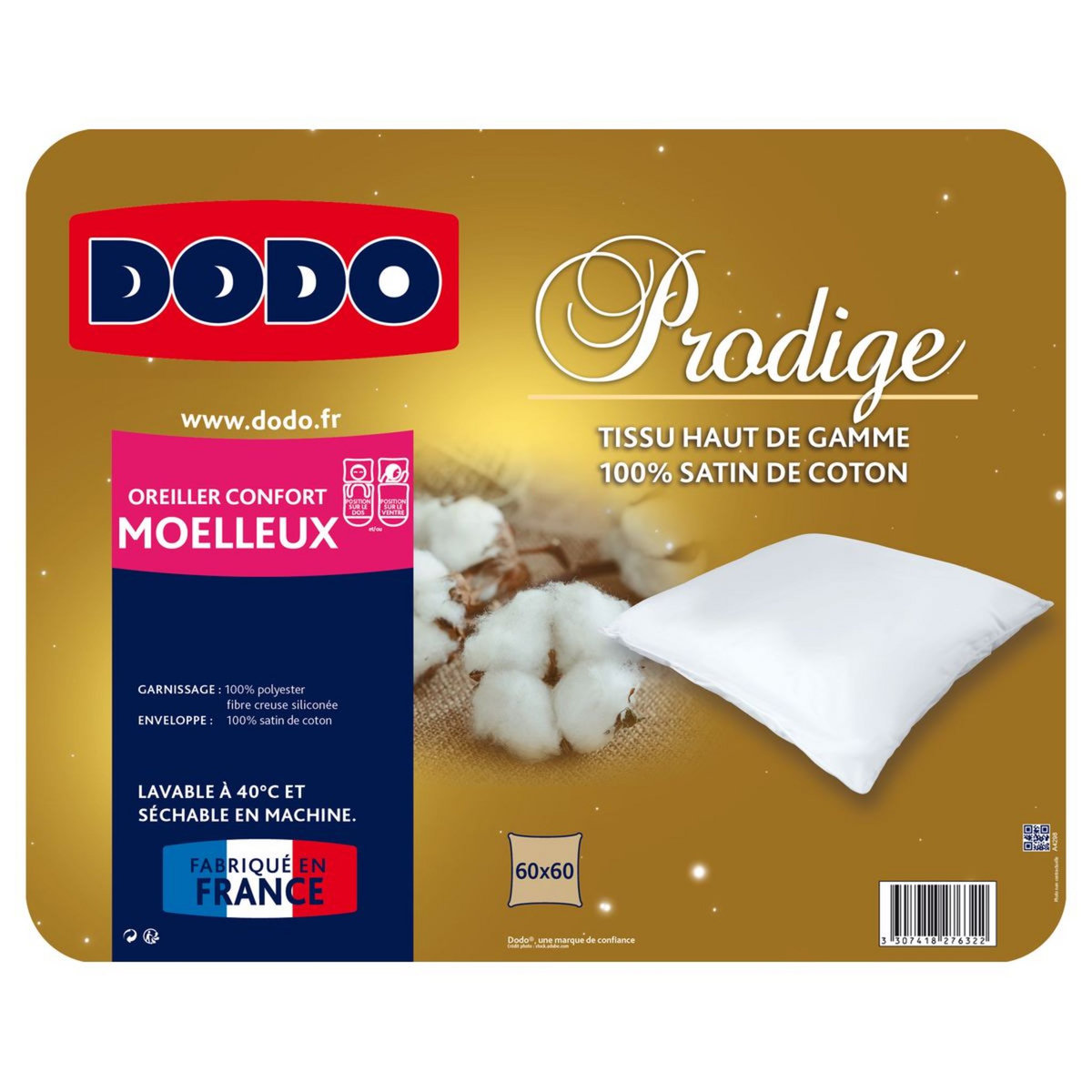 DODO Oreiller Médium Prodige