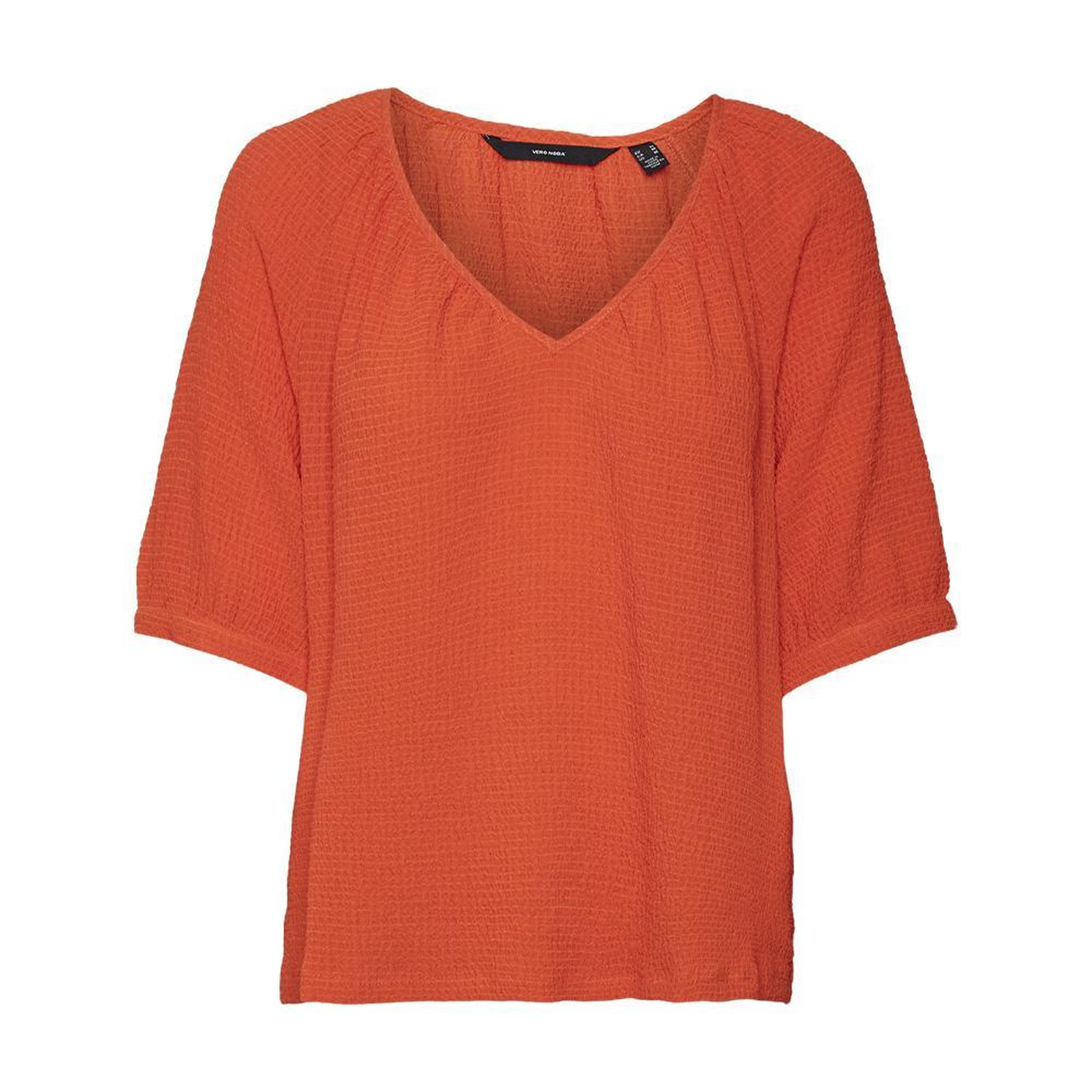 Voir la diapositive 3 : Vero Moda T-shirt Rouge Femme Vero Moda Kassi