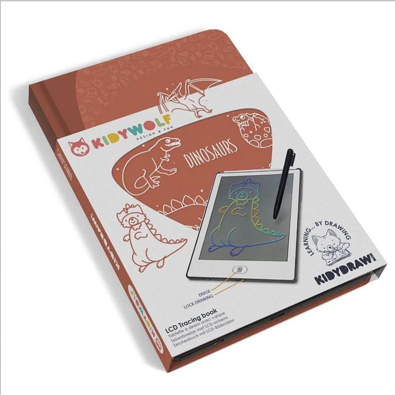 Tablette À Dessin Enfant Lcd Kidydraw Mini Kidywolf - vue 3