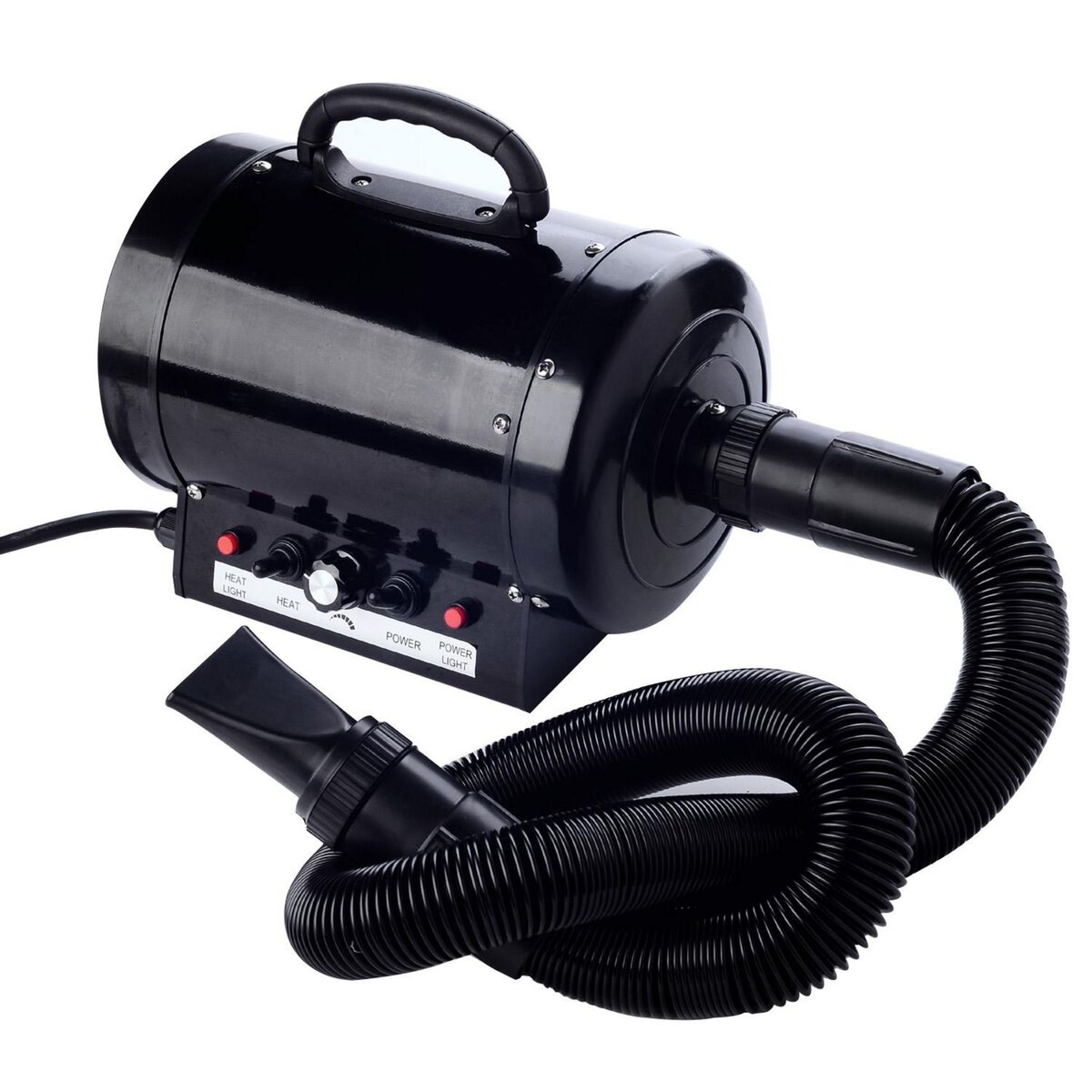 HOMCOM Sechoir professionnel seche-poils toilettage pour chiens chats animaux 2800 W