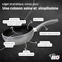 Voir la diapositive 6 : ELO Wok 20 cm antiadhésif sans PFAS Elo Ducato