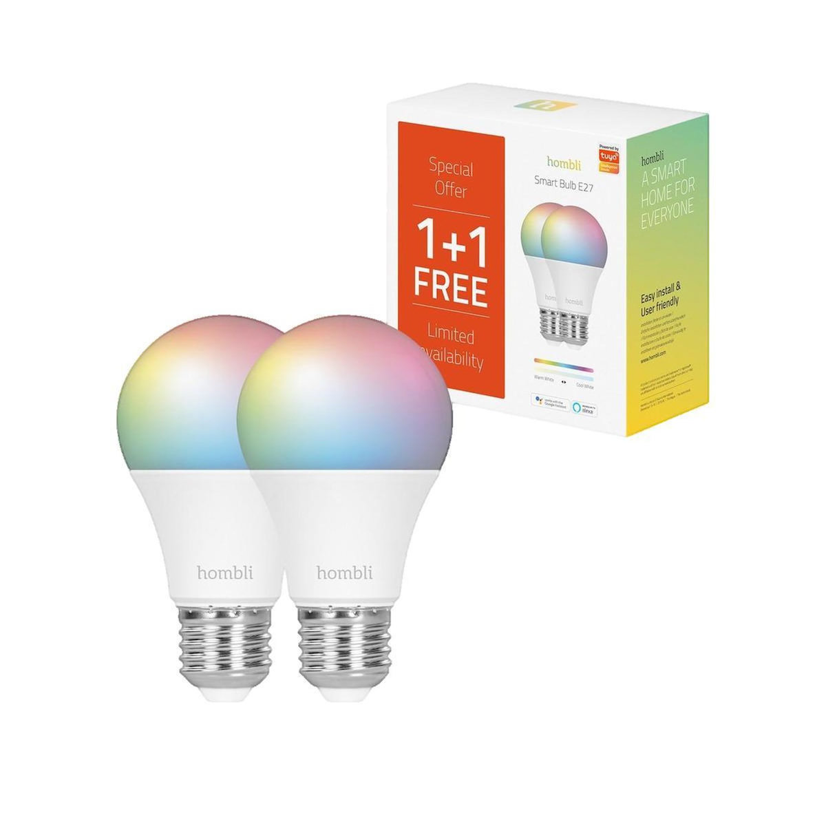 BV CORPORATION Ampoule connectée Avanca International BV Hombli HBPP-0102 RGB et CCT