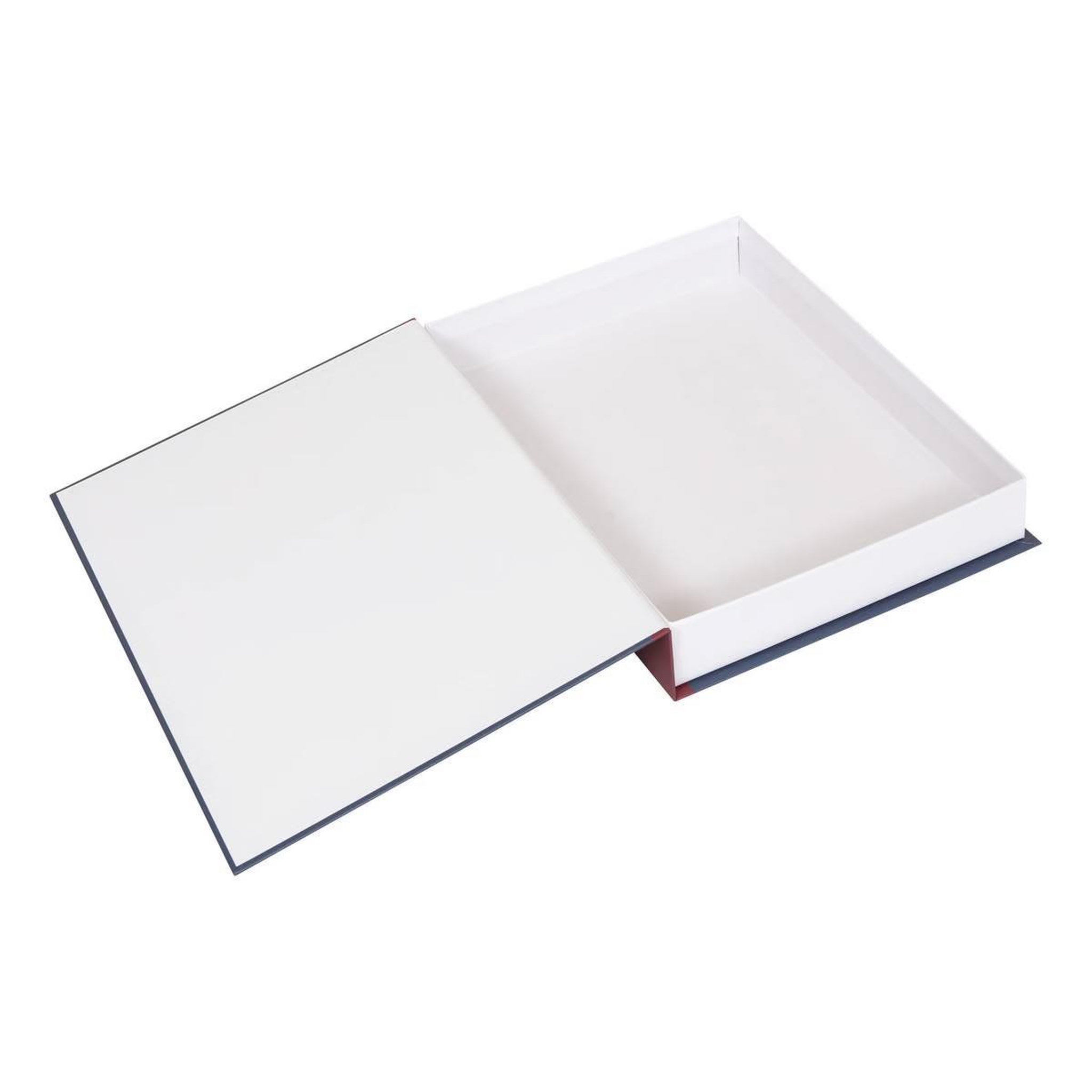 Voir la diapositive 2 : ATMOSPHERA Lot de 2 boîtes livres  della  33cm multicolore