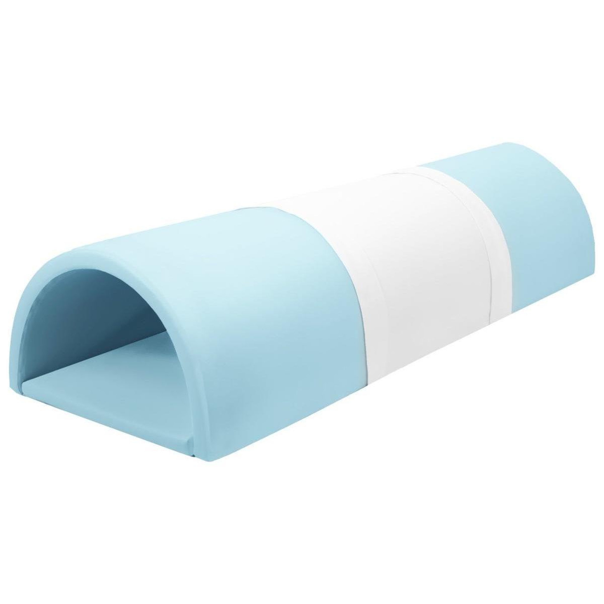 VELINDA Tunnel en I, 3 pièces en mousse — blanc, bleu (pastel)