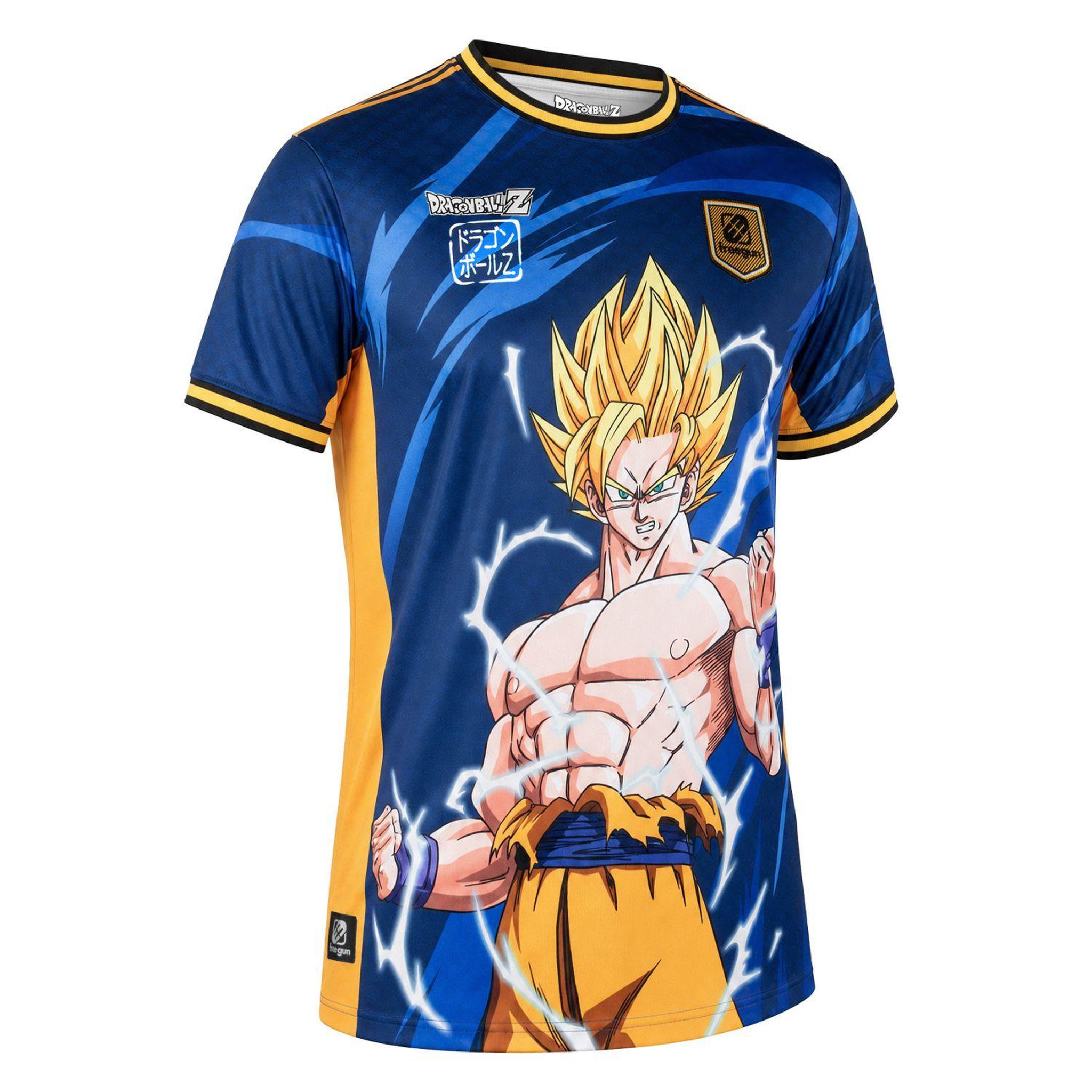 Voir la diapositive 2 : FREEGUN T-shirt enfant dragon ball z super sayian