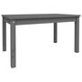 Voir la diapositive 2 : VIDAXL Table de jardin gris 82,5x50,5x45 cm bois massif de pin