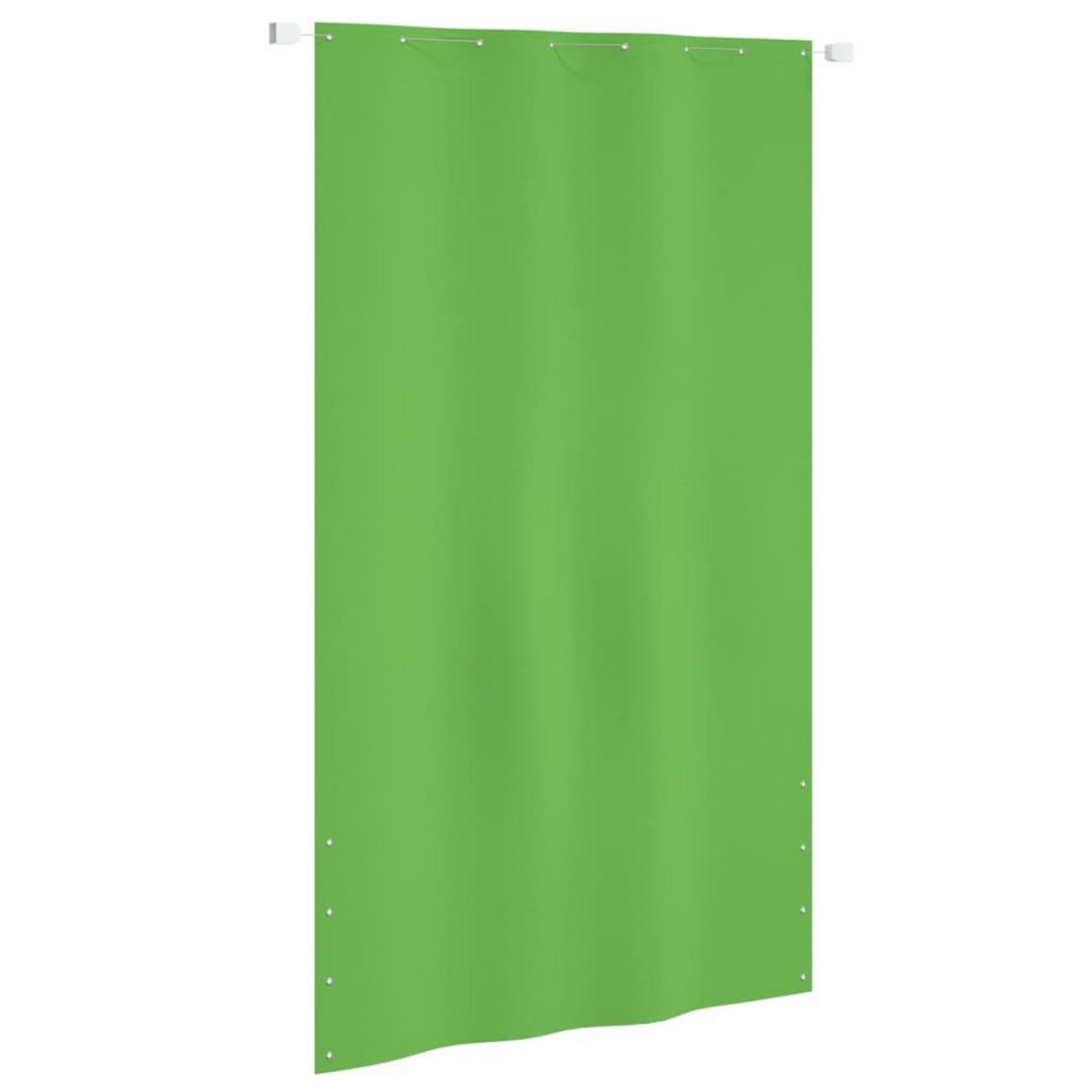 VIDAXL Ecran de balcon Vert clair 140x240 cm Tissu Oxford
