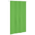 VIDAXL Ecran de balcon Vert clair 140x240 cm Tissu Oxford