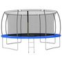 Voir la diapositive 2 : VIDAXL Ensemble de trampoline rond 460x80 cm 150 kg