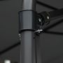 Voir la diapositive 6 : OUTSUNNY Parasol déporté carré dim. 2,5 x 2,5 m piètement inclus métal époxy polyester haute densité anthracite