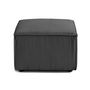 Voir la diapositive 5 : LISA DESIGN Arty - pouf d'appoint - en velours côtelé