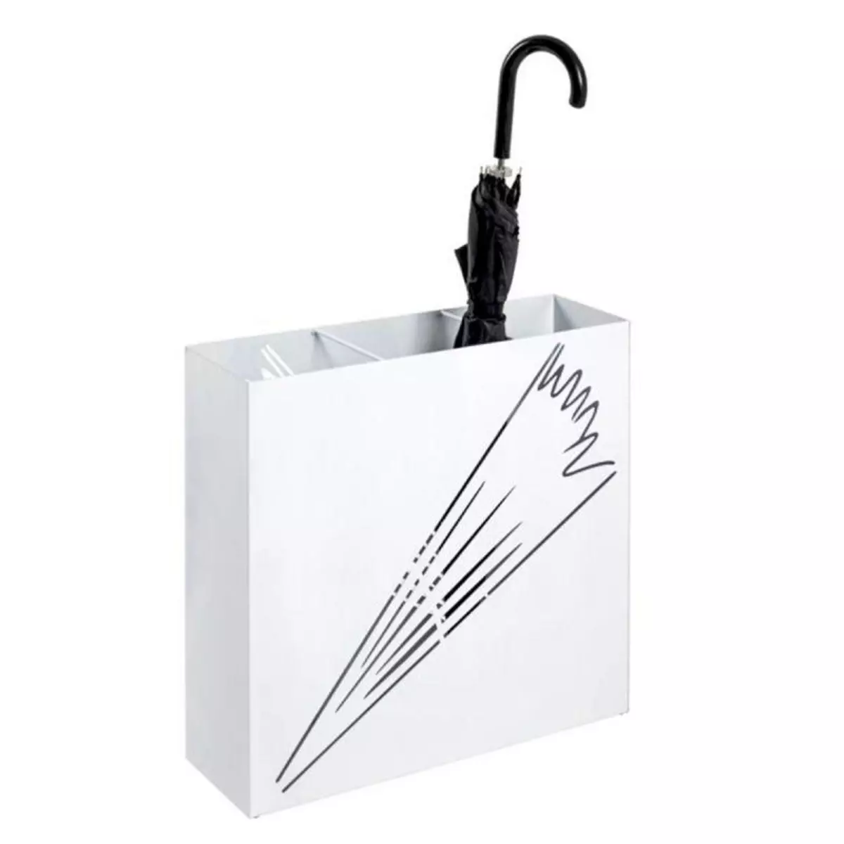 Paris Prix Porte-Parapluies Design  Ulrich  50cm Blanc