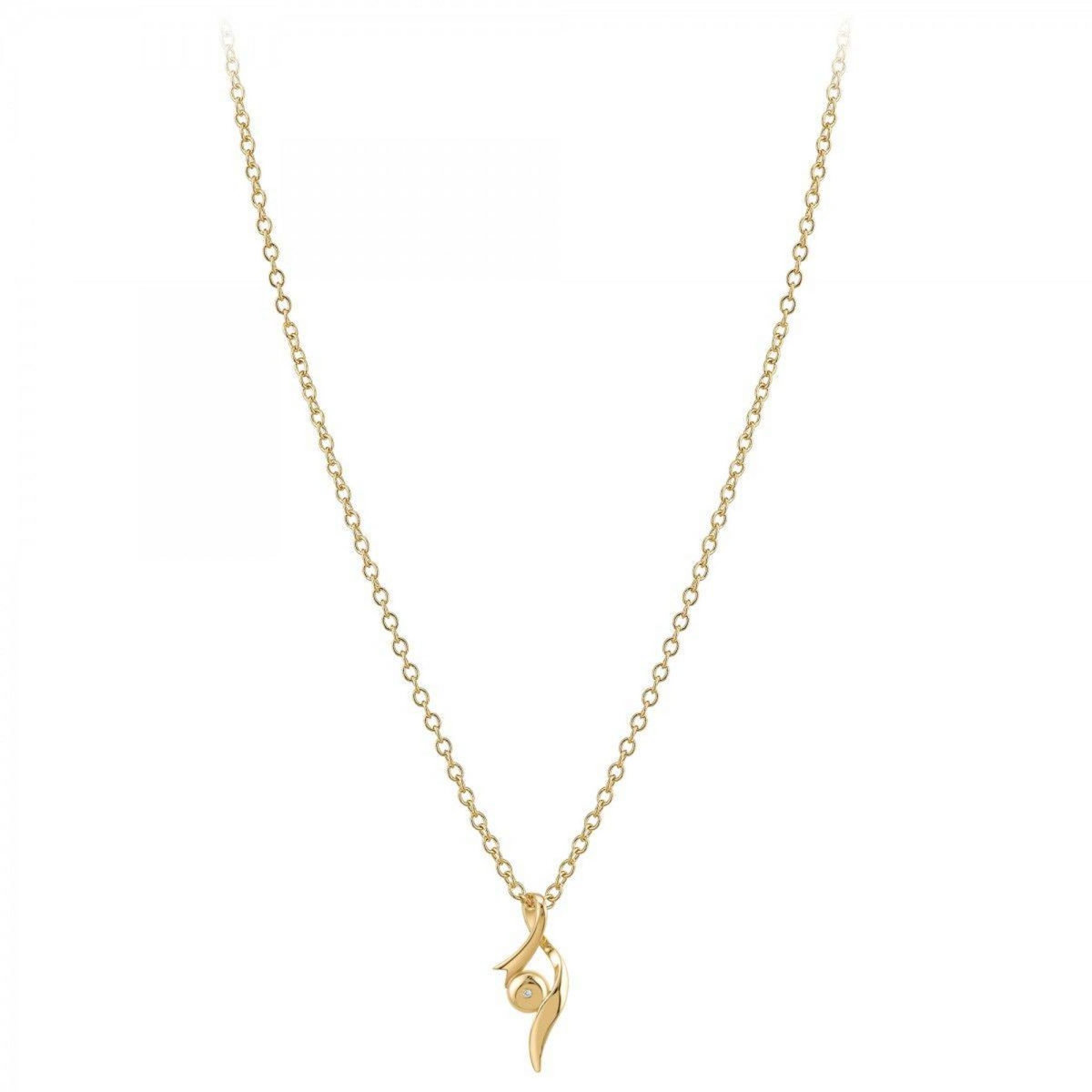 SC BOHEME Collier SC Bohème orné d'un véritable diamant blanc