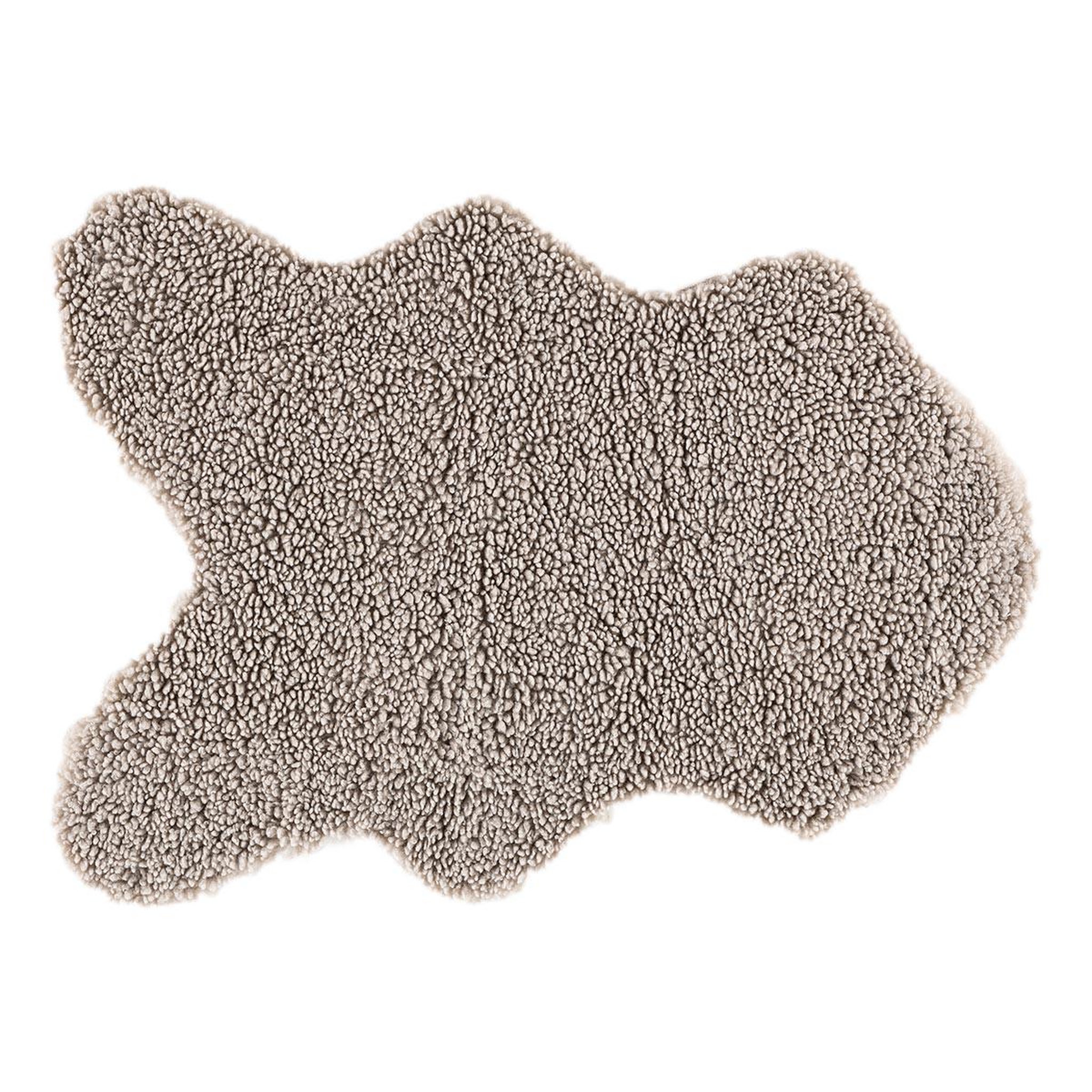 Voir la diapositive 1 : Paris Prix Tapis déco  katy  60x90cm gris clair