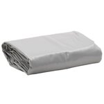 VIDAXL Bache gris 5x6 m 600 g/m²