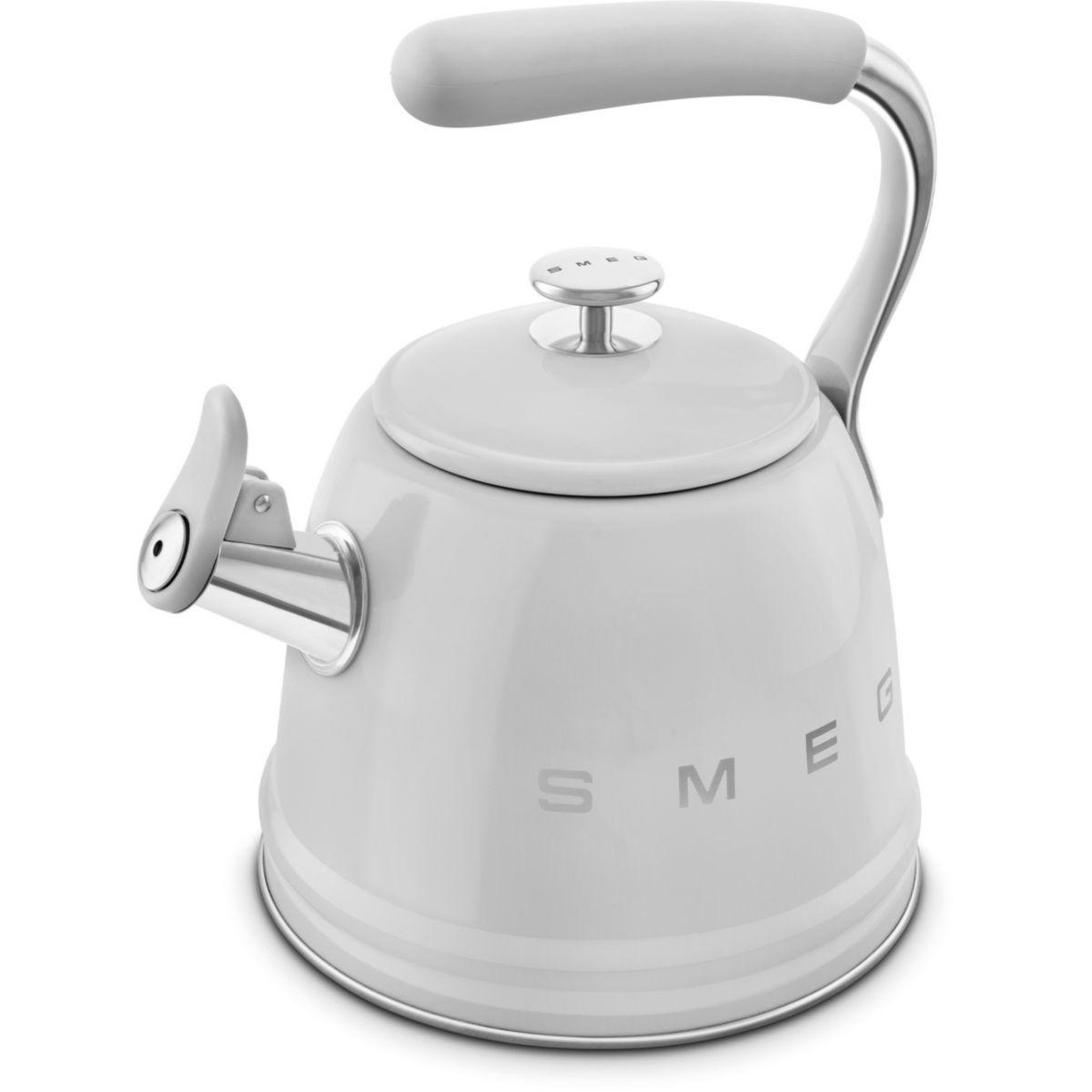 Voir la diapositive 5 : SMEG Bouilloire sifflante 2.3l silver