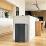 Voir la diapositive 3 : Kitchen move Poubelle de cuisine à pédale ADMIRAL Gris Acier inoxydable 50L