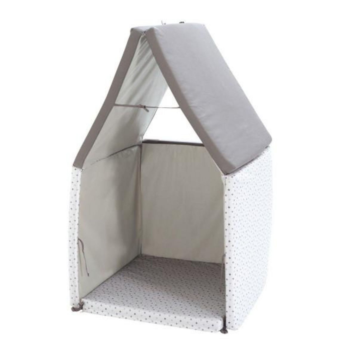 CANDIDE Tapis d'éveil XL - CANDIDE - Evolutif 5-en-1 - Gris / Etoiles