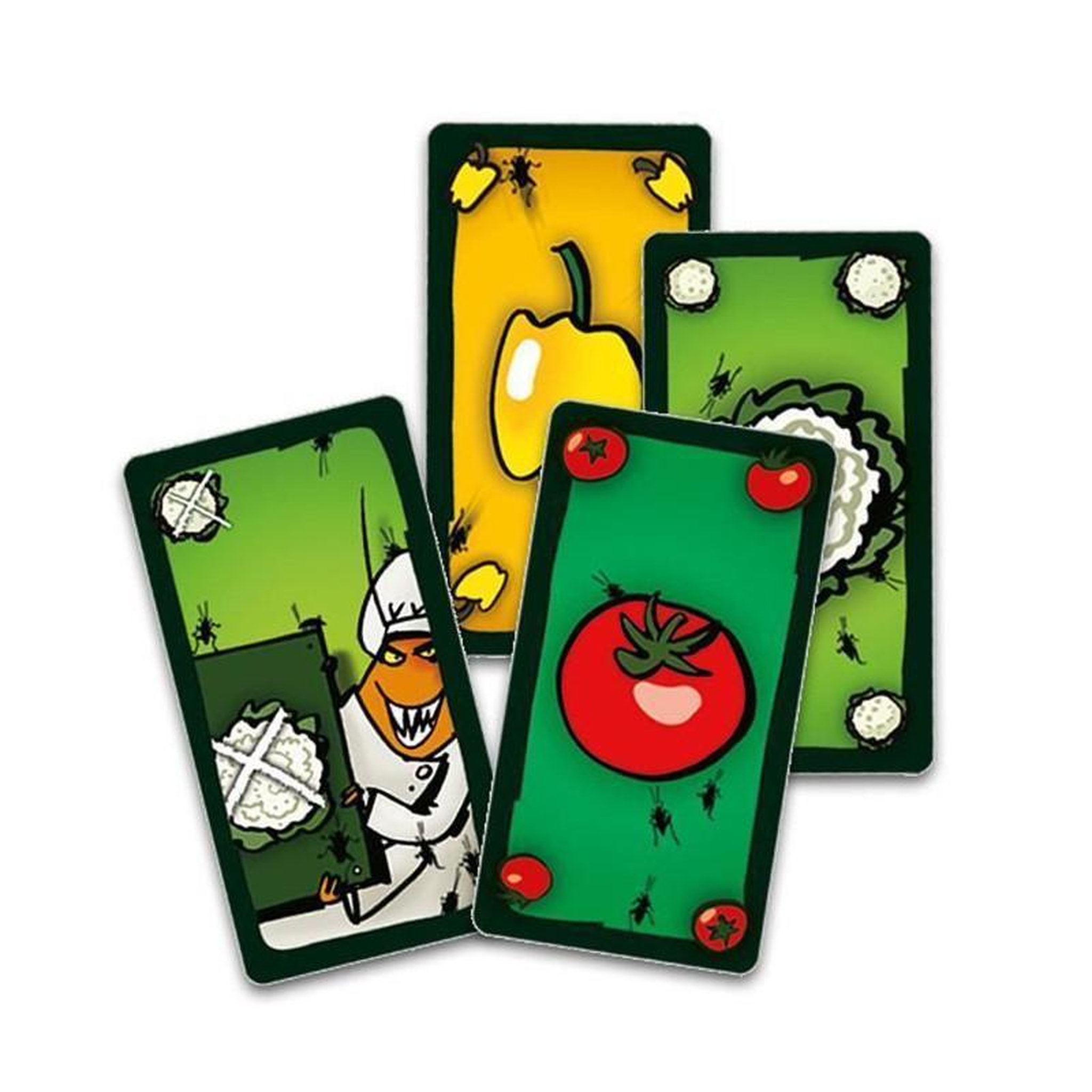 Voir la diapositive 4 : Gigamic Jeu de cartes Salade de Cafards