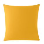 DODO Taie d'oreiller Studio Coton Jaune. Coloris disponibles : Jaune