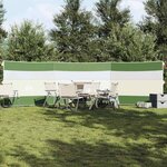 VIDAXL Brise vent de camping vert 508x130 cm imperméable