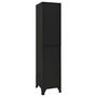 Voir la diapositive 5 : VIDAXL Armoire a casiers Noir 38x45x180 cm Acier
