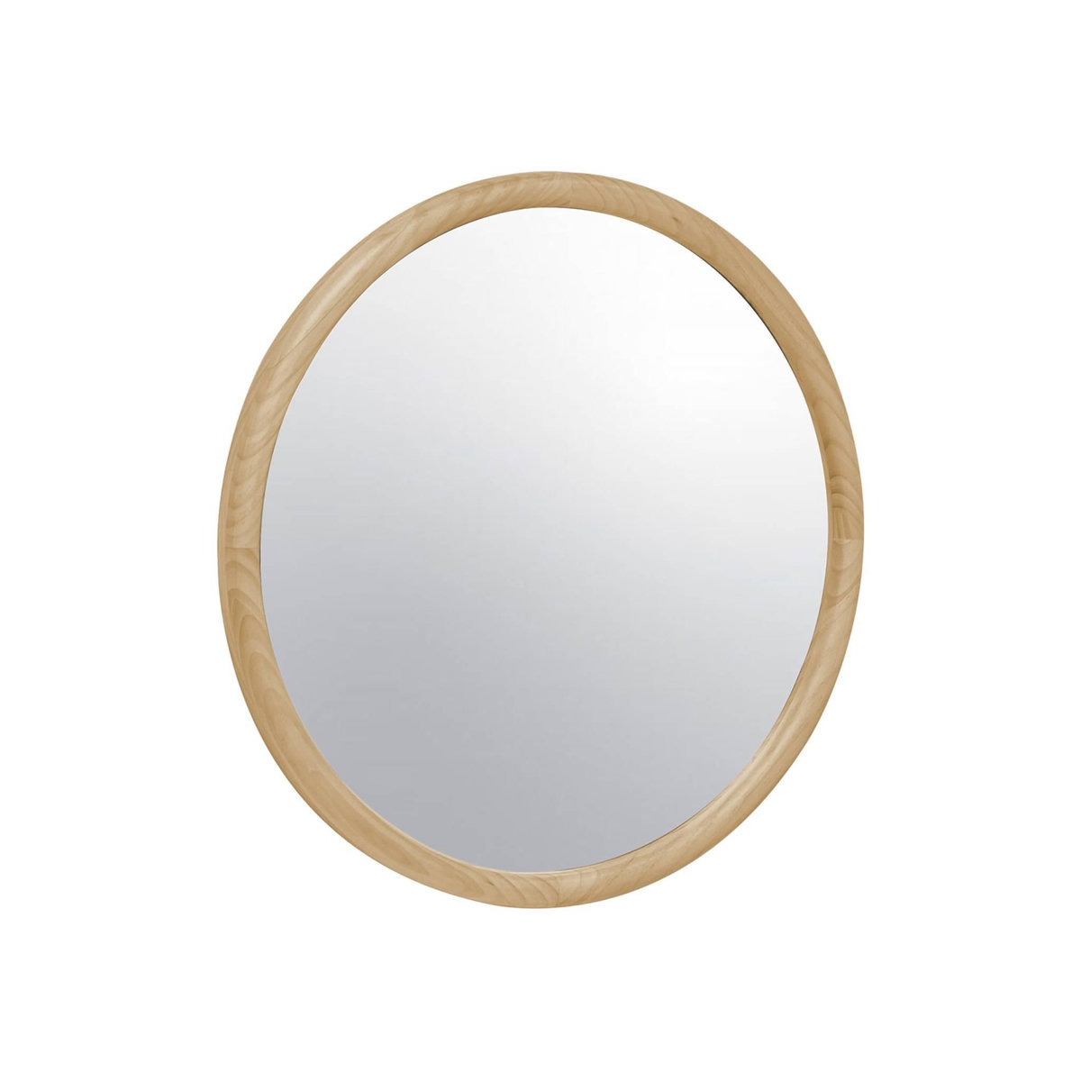 SWEEEK Miroir rond en bois de pin Ø60cm GEORGIA