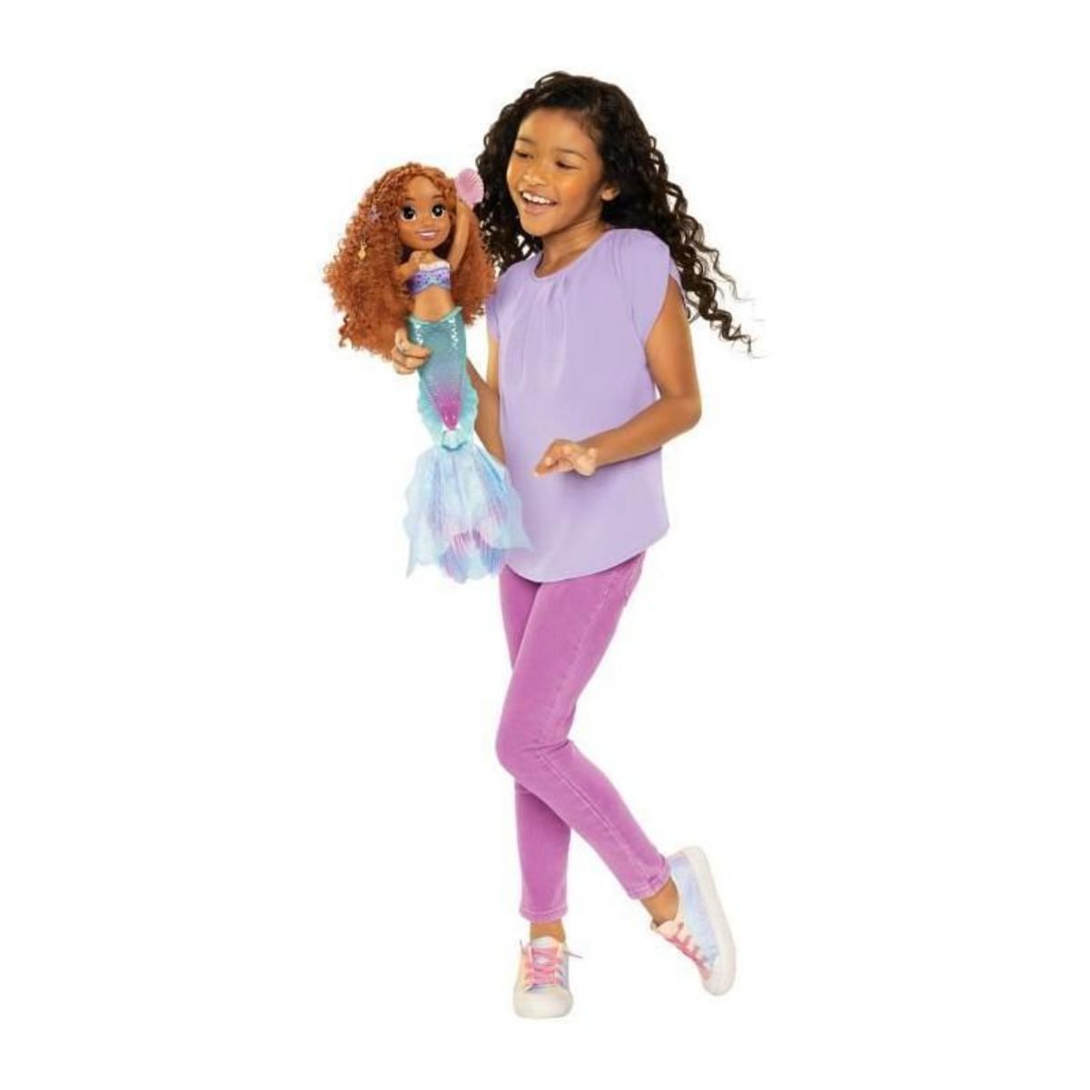 Jakks Pacific LA PETITE SIRENE LIVE ACTION - Poupée électronique ARIEL - 38 cm - JAKKS - 480465