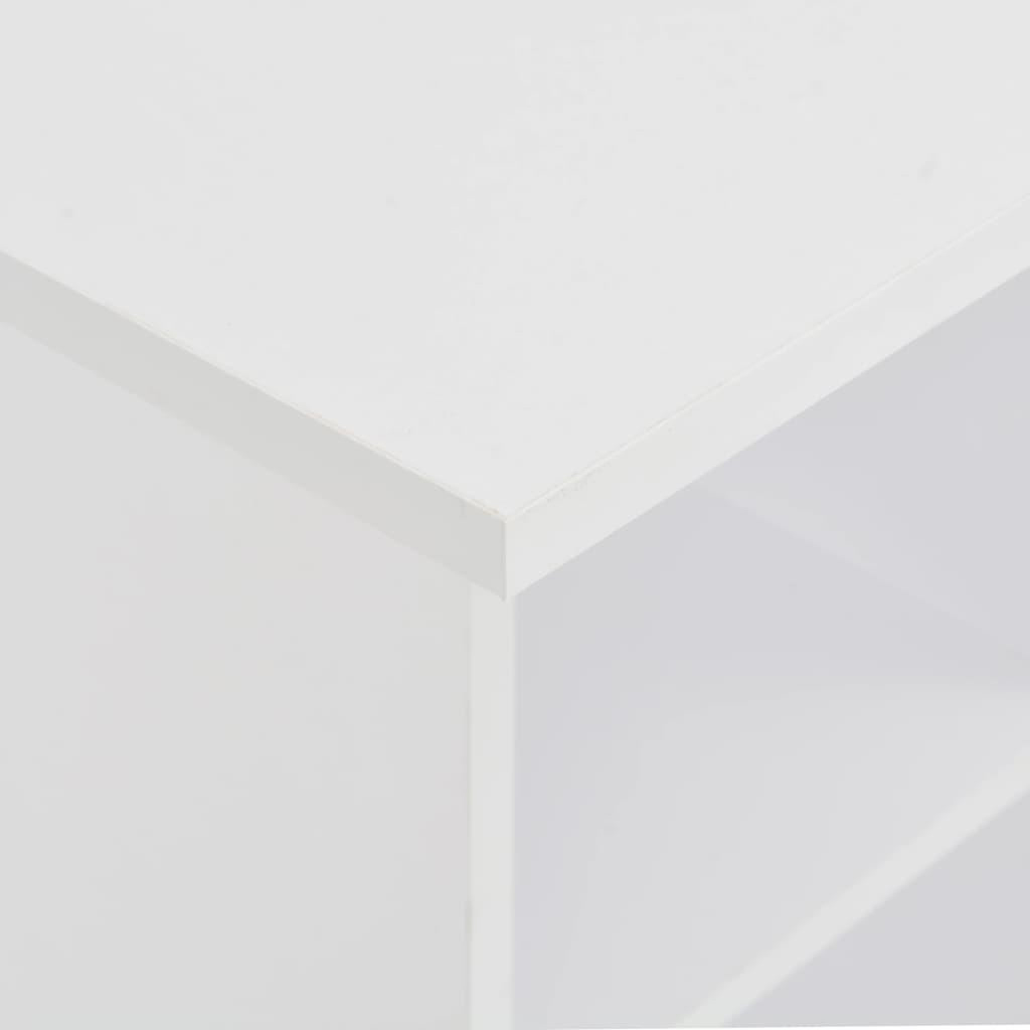 Voir la diapositive 4 : VIDAXL Table de bar Blanc 60x60x110 cm