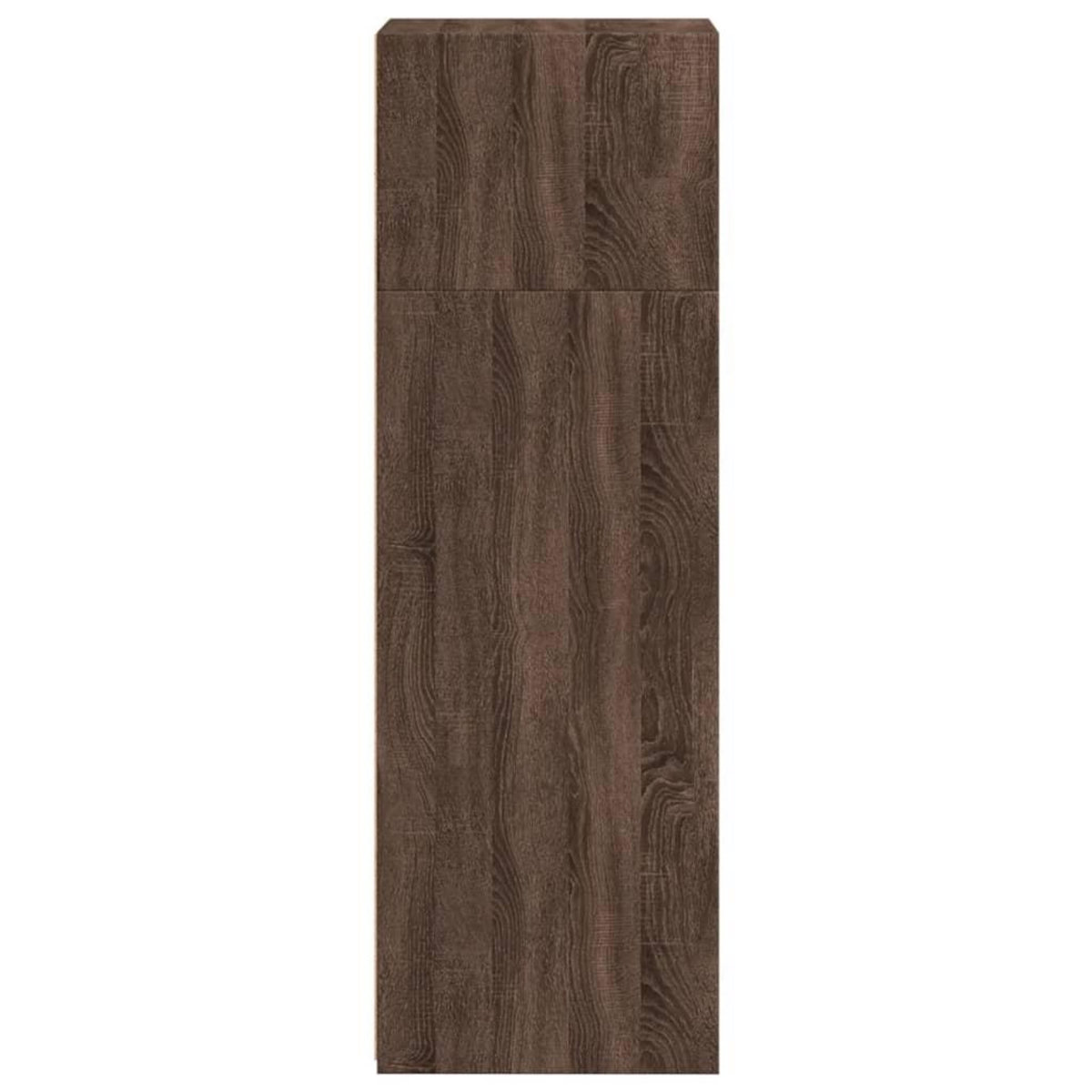VIDAXL Buffet haut chene marron 40x41x124 cm bois d'ingenierie