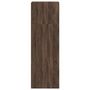 Voir la diapositive 5 : VIDAXL Buffet haut chene marron 40x41x124 cm bois d'ingenierie