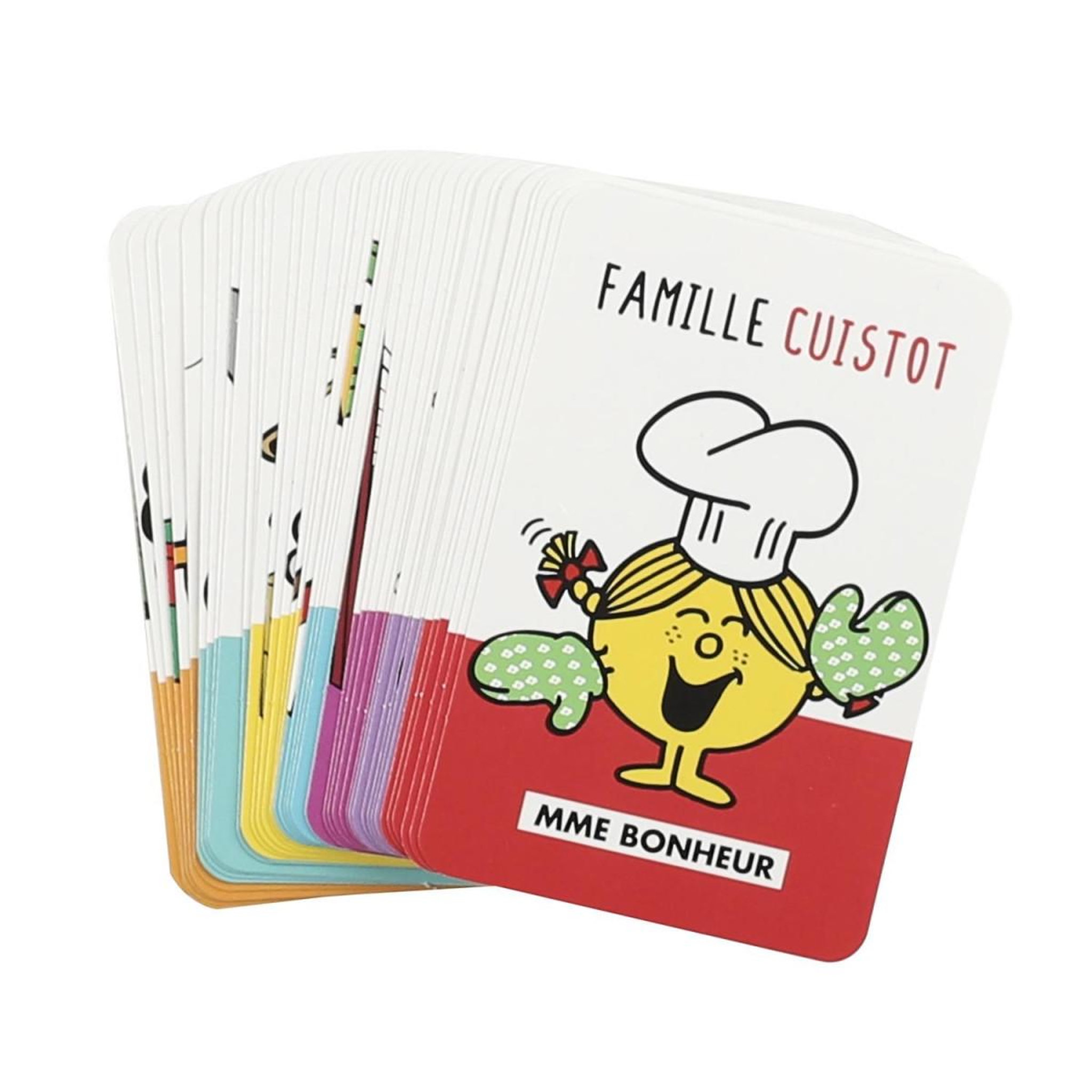 The Home Deco Factory Jeu de 7 Familles  Monsieur & Madame®  8cm Multicolore