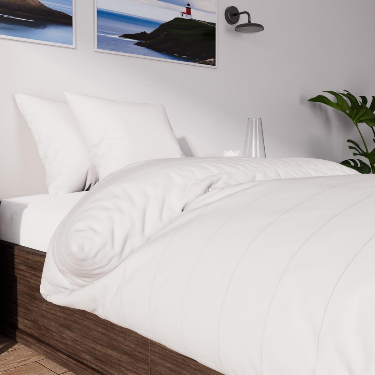 SOLEIL D'OCRE Ensemble couette et parure 5 Pièces BOHEME pour lit en 90x190 cm, par Soleil d'ocre