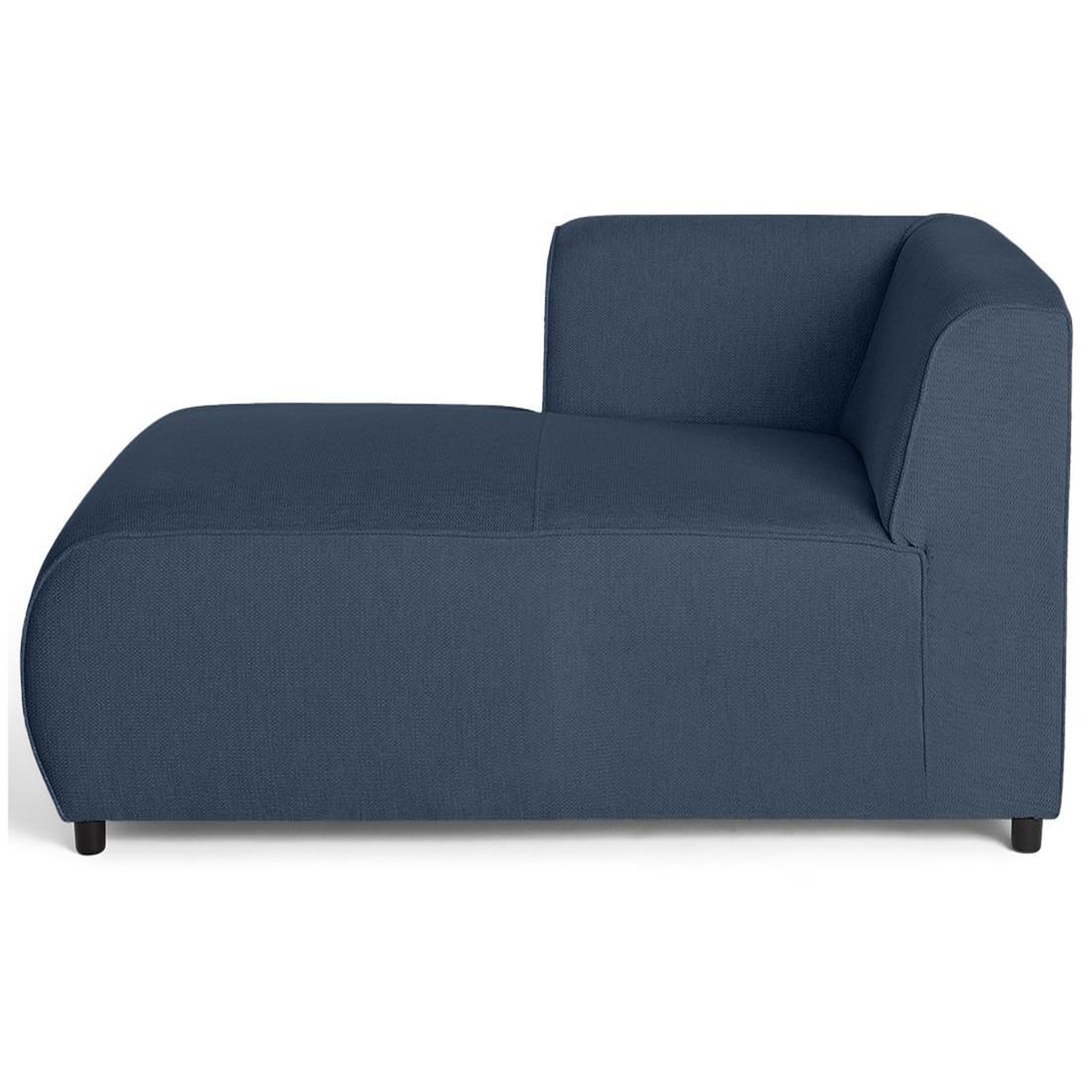 Voir la diapositive 5 : LISA DESIGN Suaro - module d'assise méridienne gauche en tissu texturé