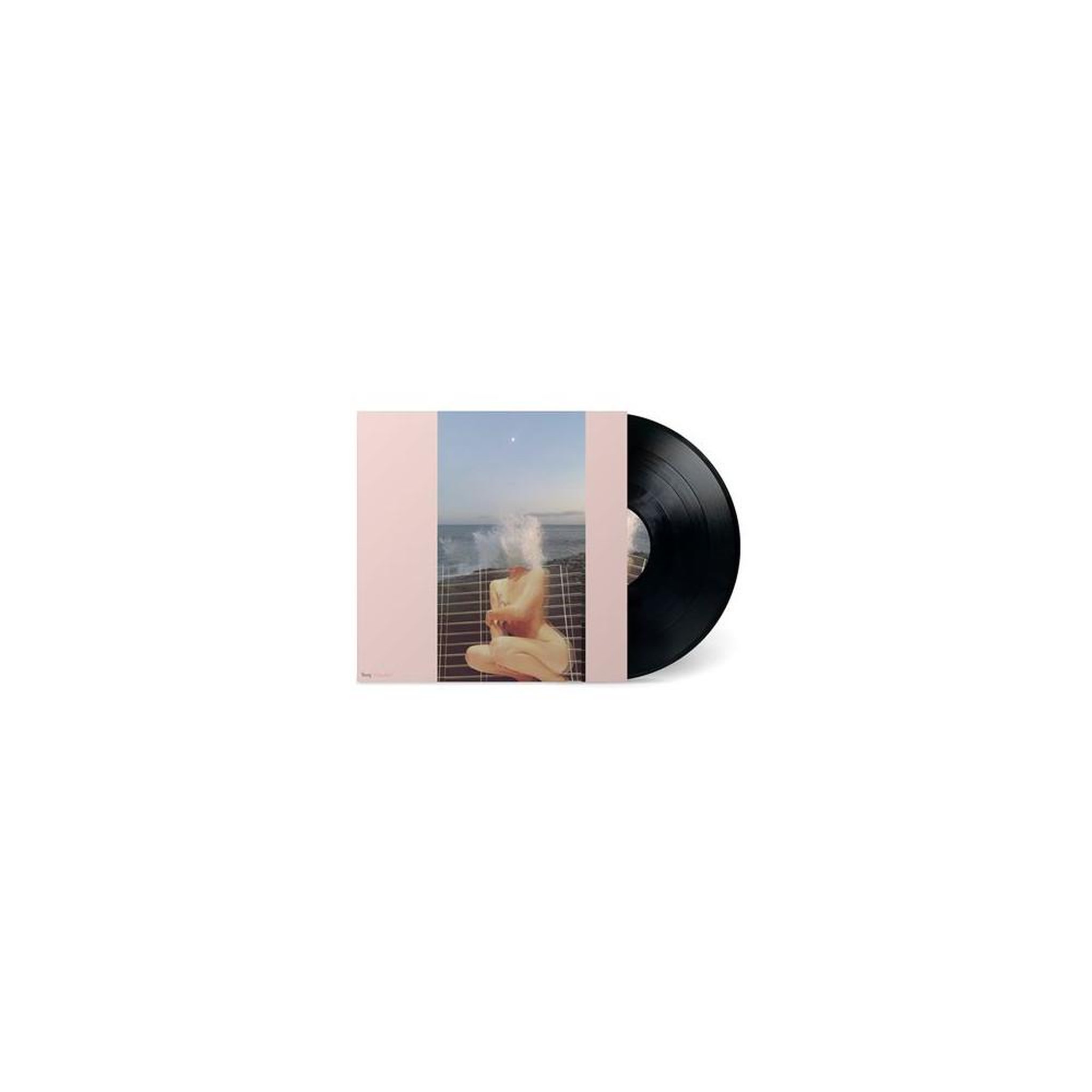 Vinyle single crusher noir en pochette imprimée