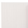 Voir la diapositive 3 : VIDAXL Cloture de jardin Double face 90 x 500 cm Blanc