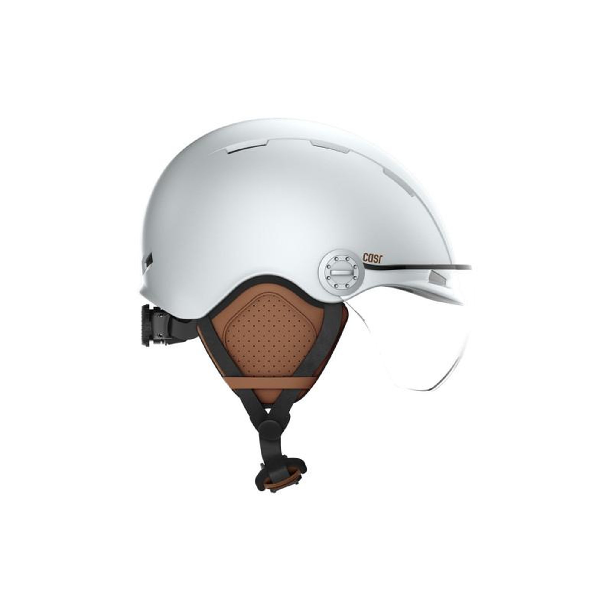 Voir la diapositive 5 : CASR Accessoire trottinette électrique Casr CASQUE DE PROTECTION STYLE CASR GRIS BLEU M