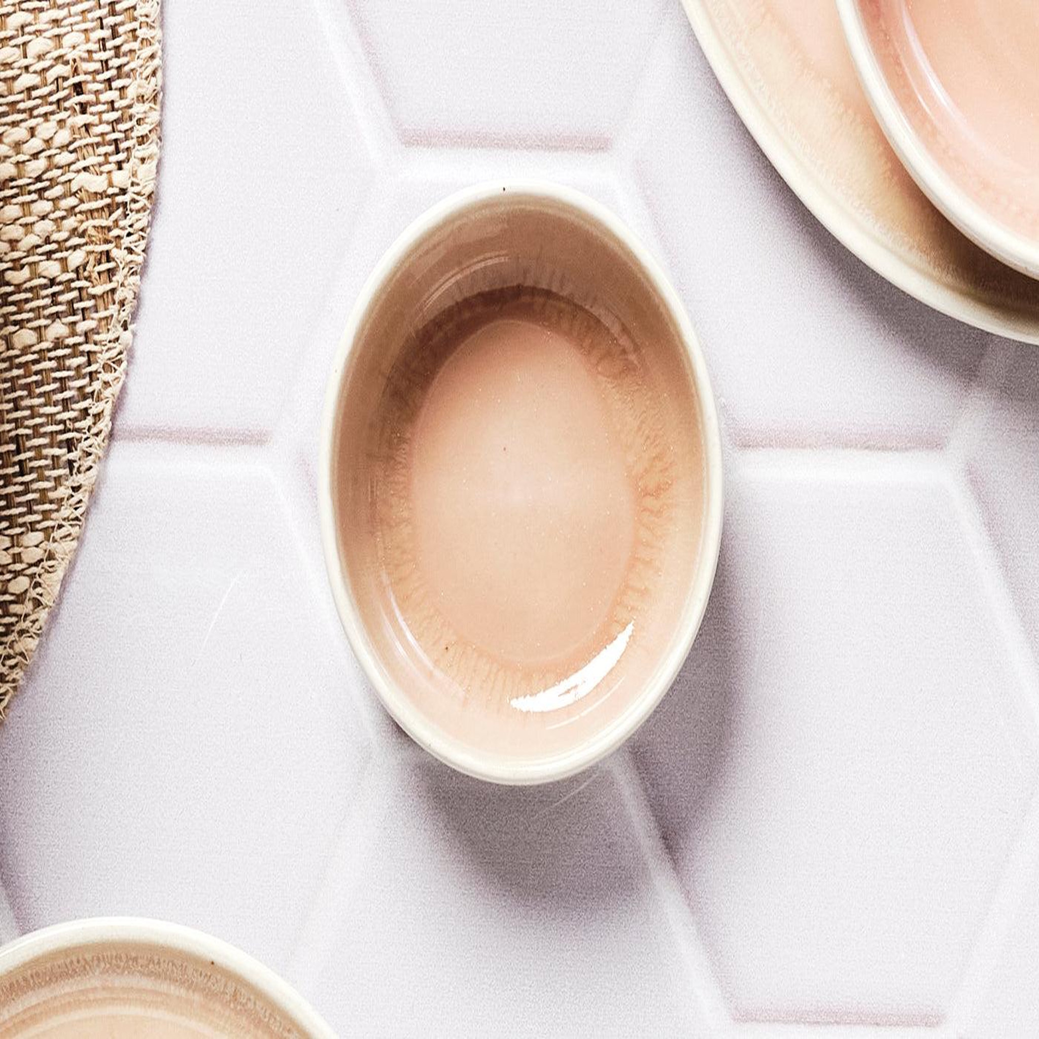 Voir la diapositive 5 : BJORN Bol oxygen ø9cm - 6 pièces - rose poudre