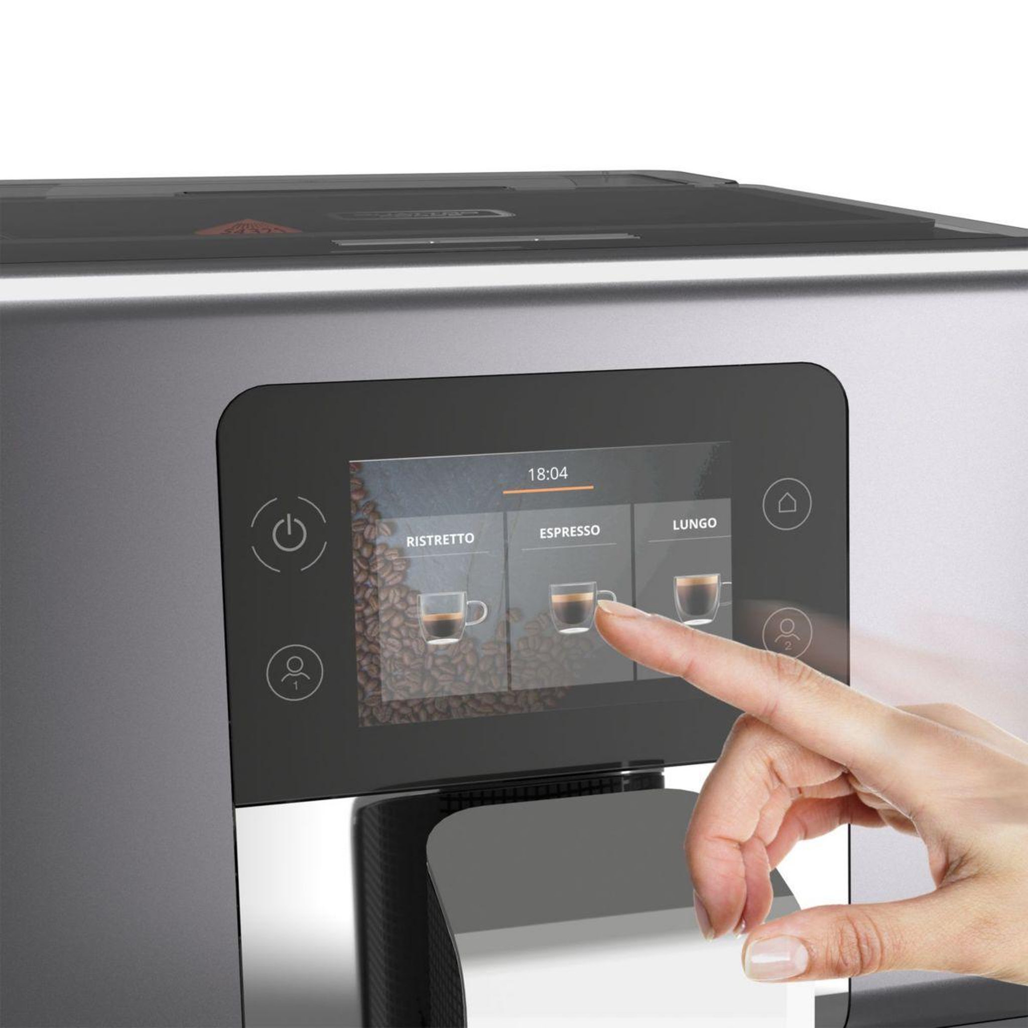 Voir la diapositive 5 : KRUPS Expresso Broyeur intuition preference+ YY4491FD