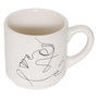 Voir la diapositive 4 : SECRET DE GOURMET Lot de 4 Mugs sur Rack  Visage  12cl Multicolore