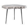 Voir la diapositive 1 : Paris Prix Table d'Appoint Design  Wood Art  65cm Argent
