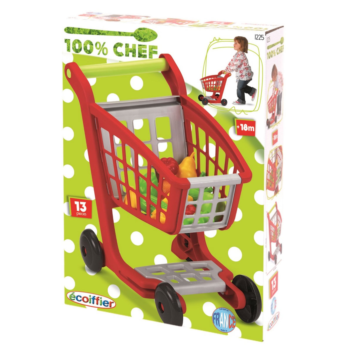 ECOIFFIER Chariot de supermarché