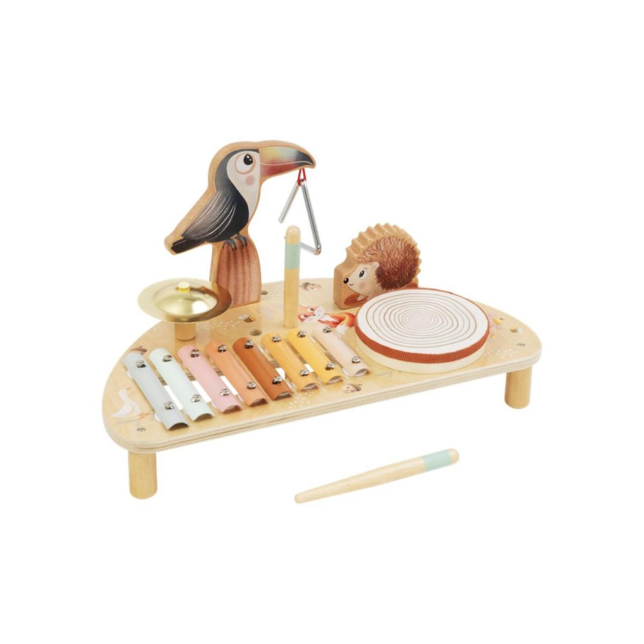 ELINELI Table musicale enfant animaux