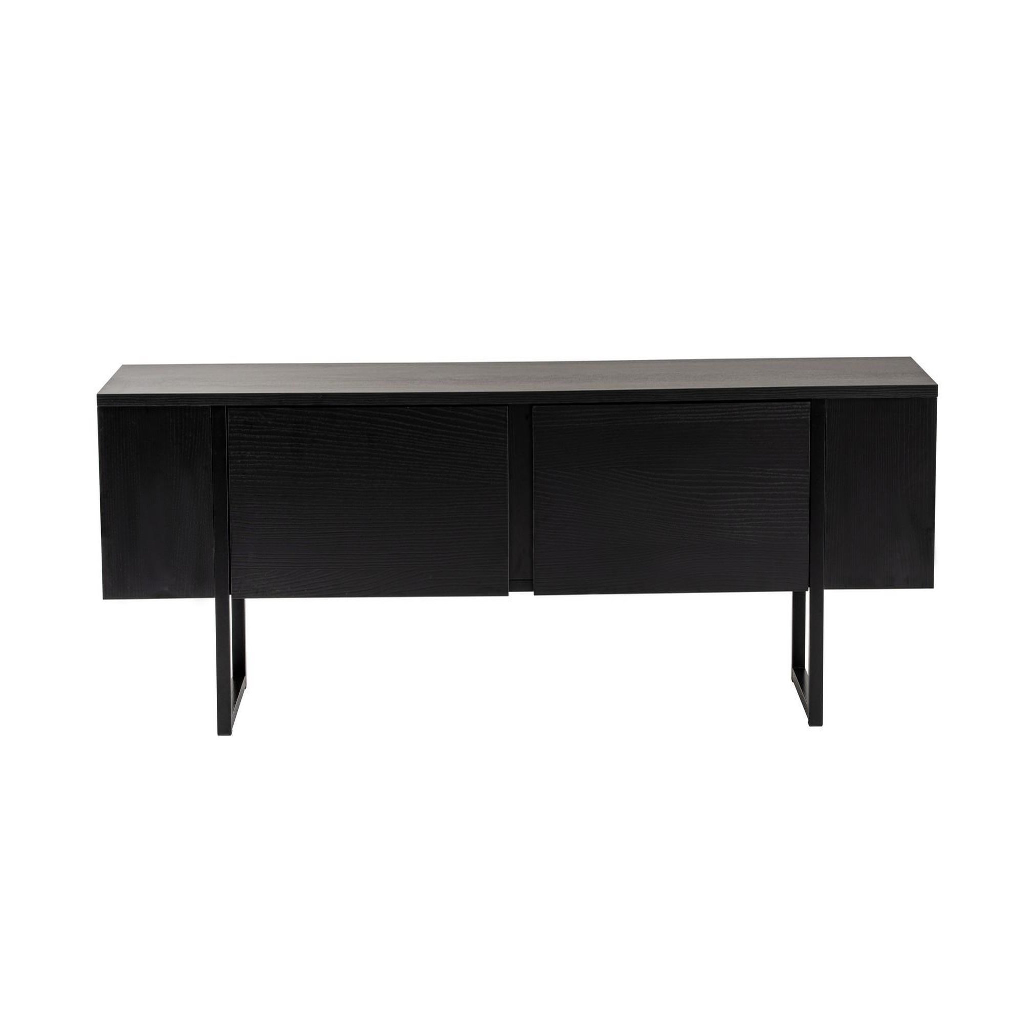 Habitat et Jardin Meuble tv en bois  serenity  - 180 x 29 x 50 cm - noir
