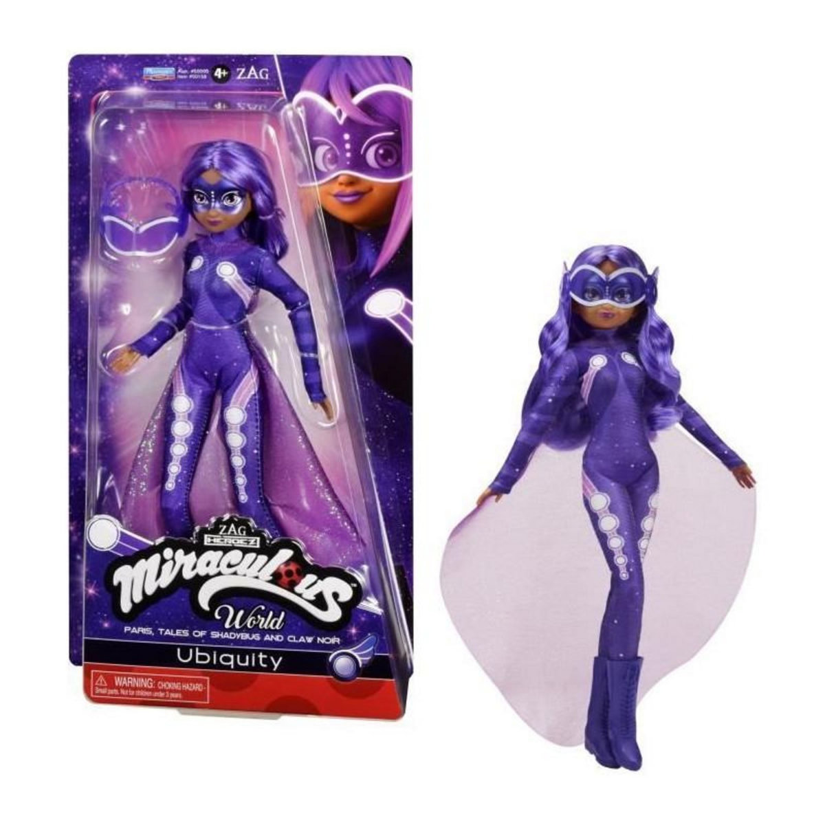 BANDAI Poupée articulée - BANDAI - Miraculous Ladybug - Ubiquity - Licence Officielle - 26 cm