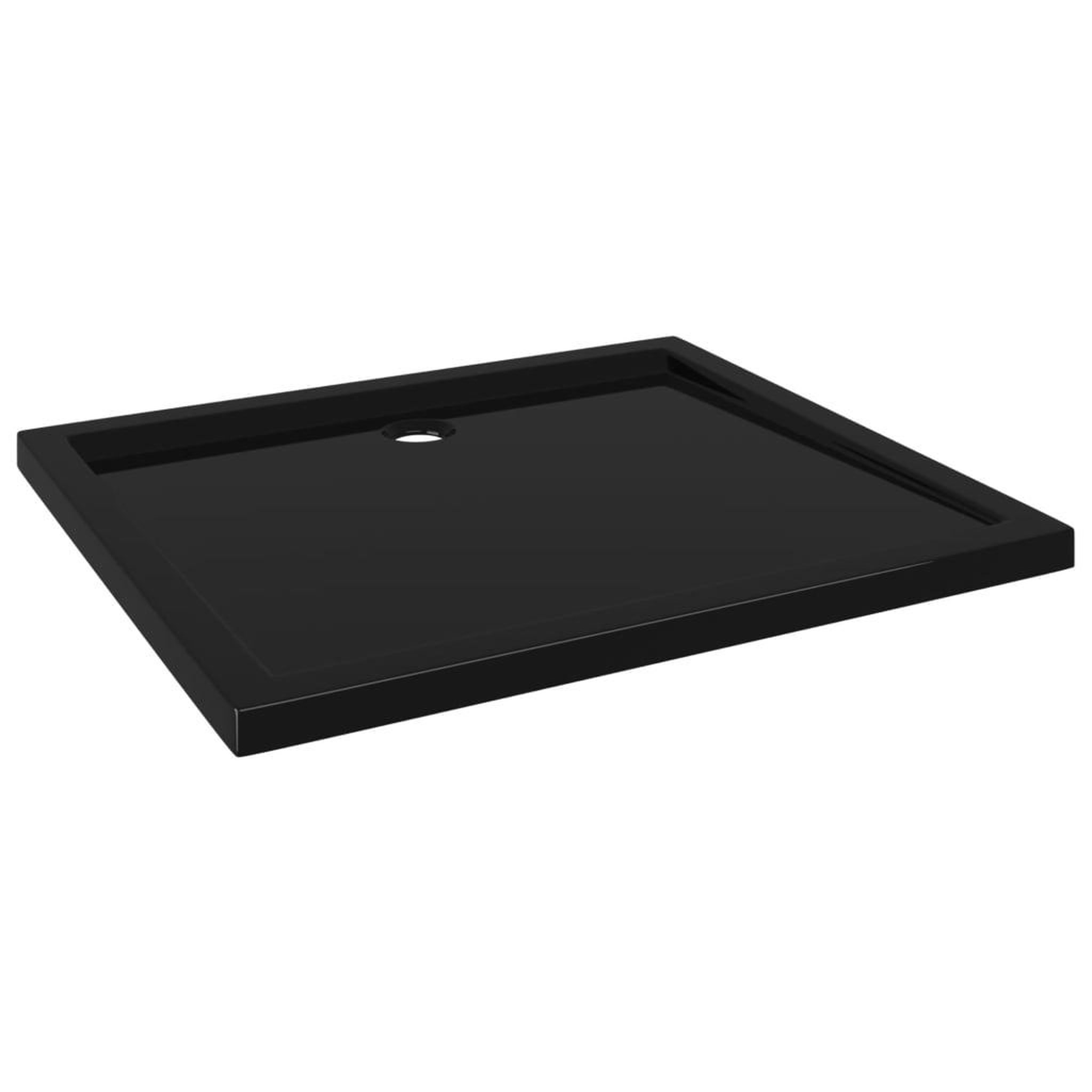 Voir la diapositive 2 : VIDAXL Receveur de douche rectangulaire ABS Noir 80x90 cm