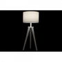 Voir la diapositive 3 : MARKET24 Lampe de bureau DKD Home Decor 8424001807918 Bois Blanc 220 V 50 W 30 x 30 x 72 cm