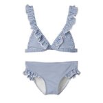 NAME IT Maillot de bain 2 pièces /Blanc Fille Name It Zannah. Coloris disponibles : Bleu