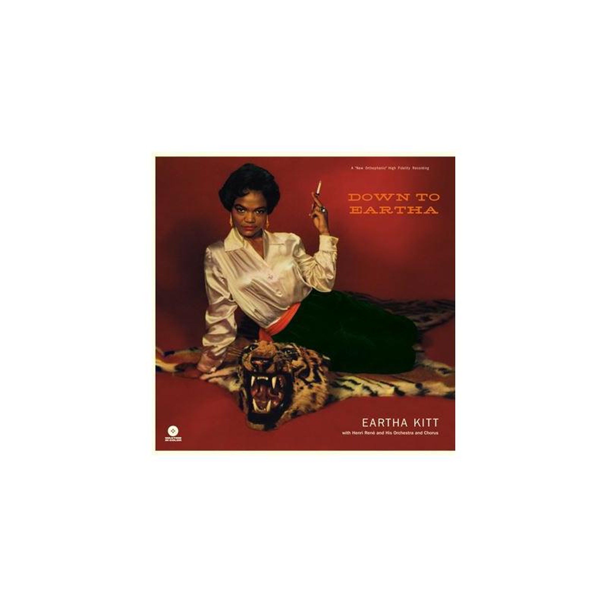 Album cd down to eartha d'eartha kitt – édition orange 180 g, 33 tours, 1 disque